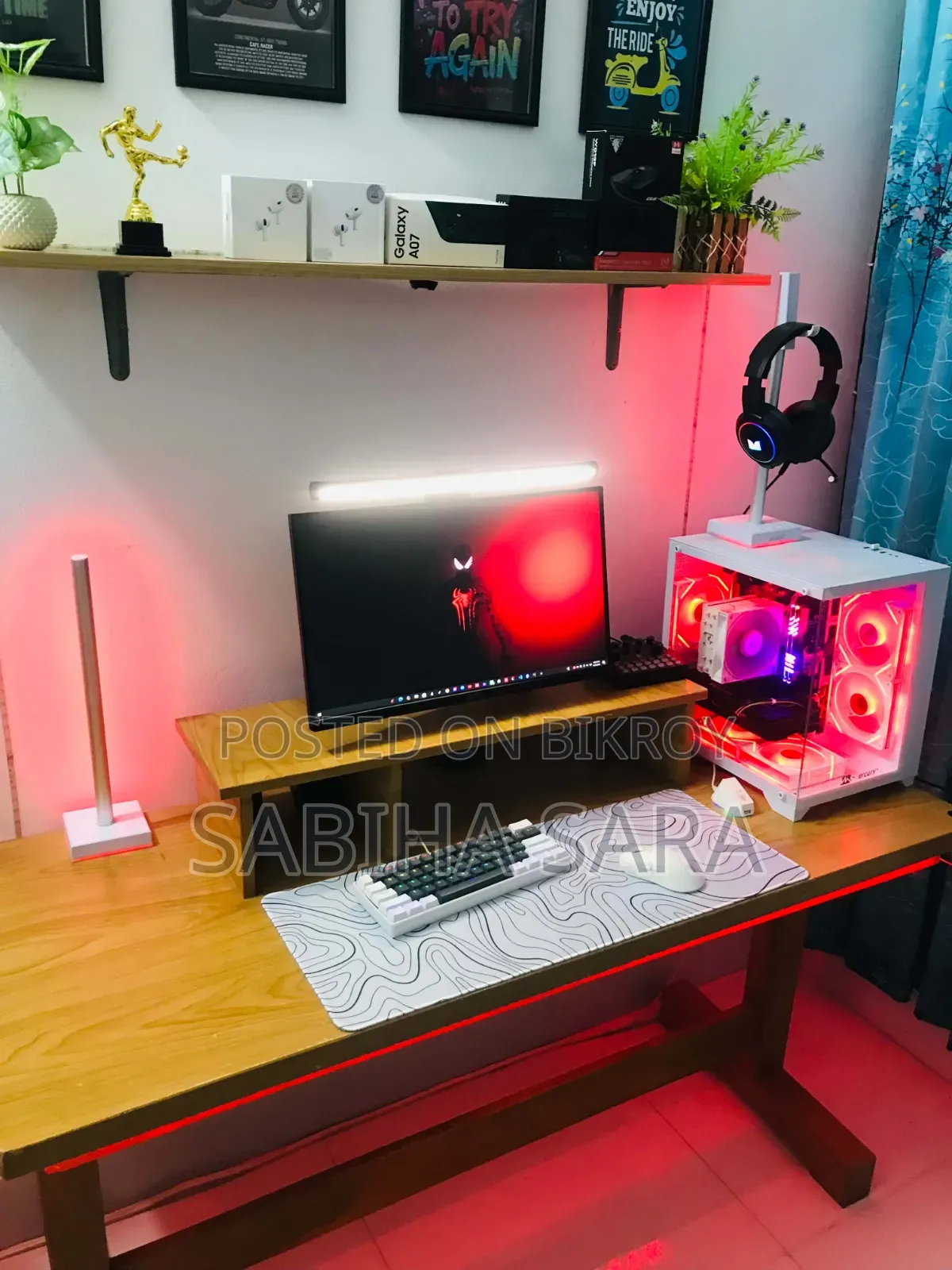 নতুন ডেস্কটপ কম্পিউটার MSI মডেল ১৬জিবি AMD Ryzen 5 SSD ২৫৬জিবি
