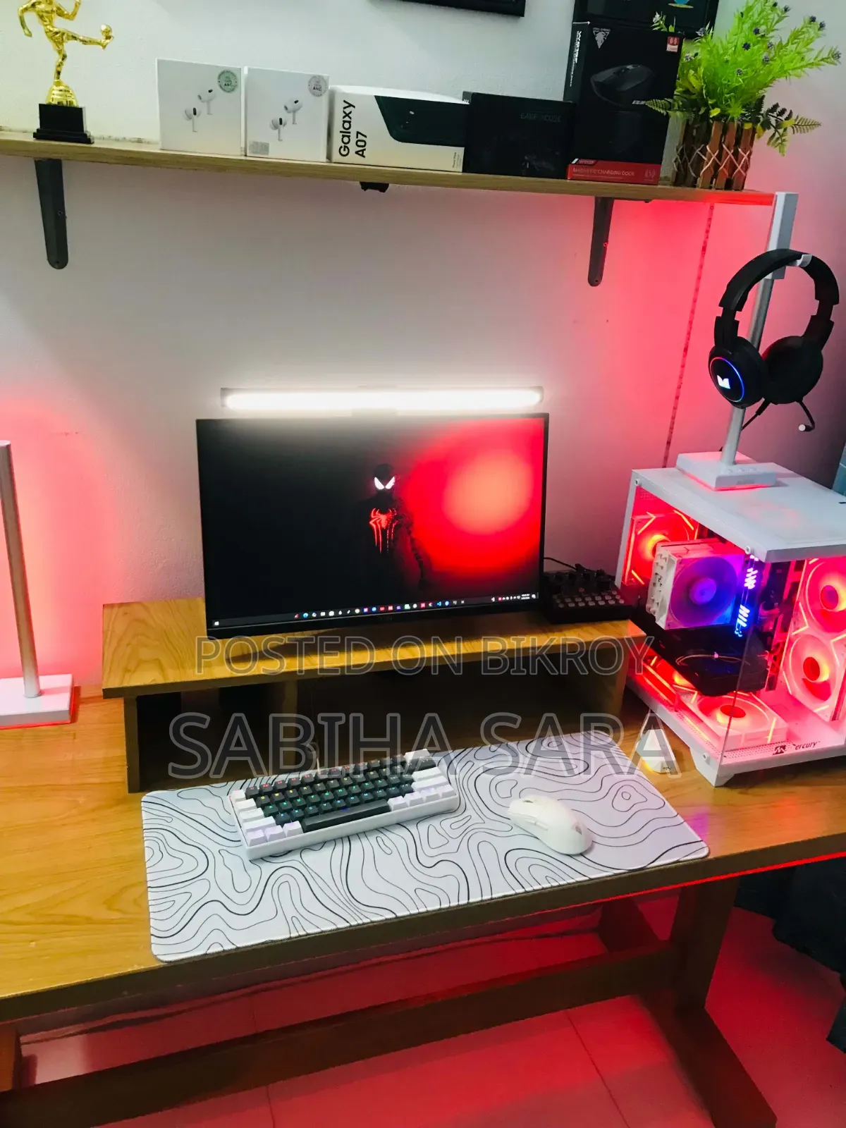 নতুন ডেস্কটপ কম্পিউটার MSI মডেল ১৬জিবি AMD Ryzen 5 SSD ২৫৬জিবি