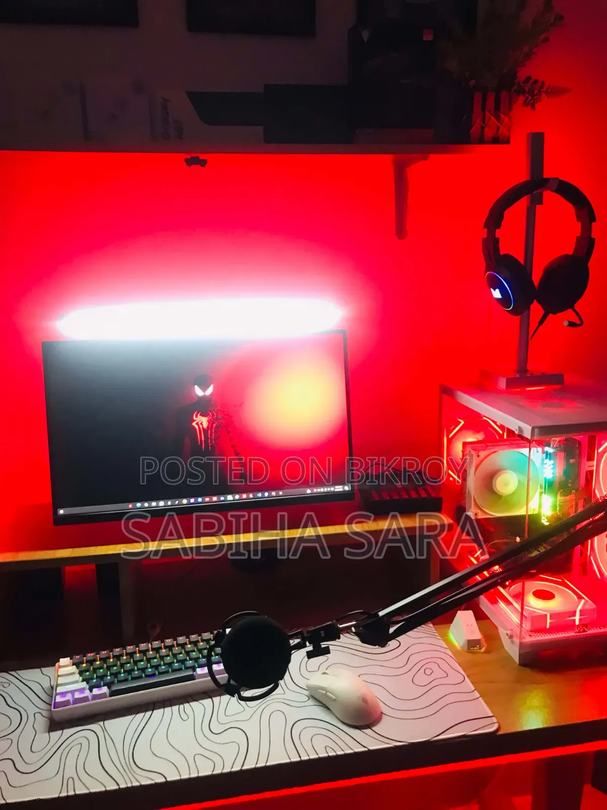নতুন ডেস্কটপ কম্পিউটার MSI মডেল ১৬জিবি AMD Ryzen 5 SSD ২৫৬জিবি