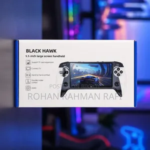 এক্স৯ ব্ল্যাক হক ৮জিবি পোর্টেবল হ্যান্ডহেল্ড ভিডিও গেম কনসোল