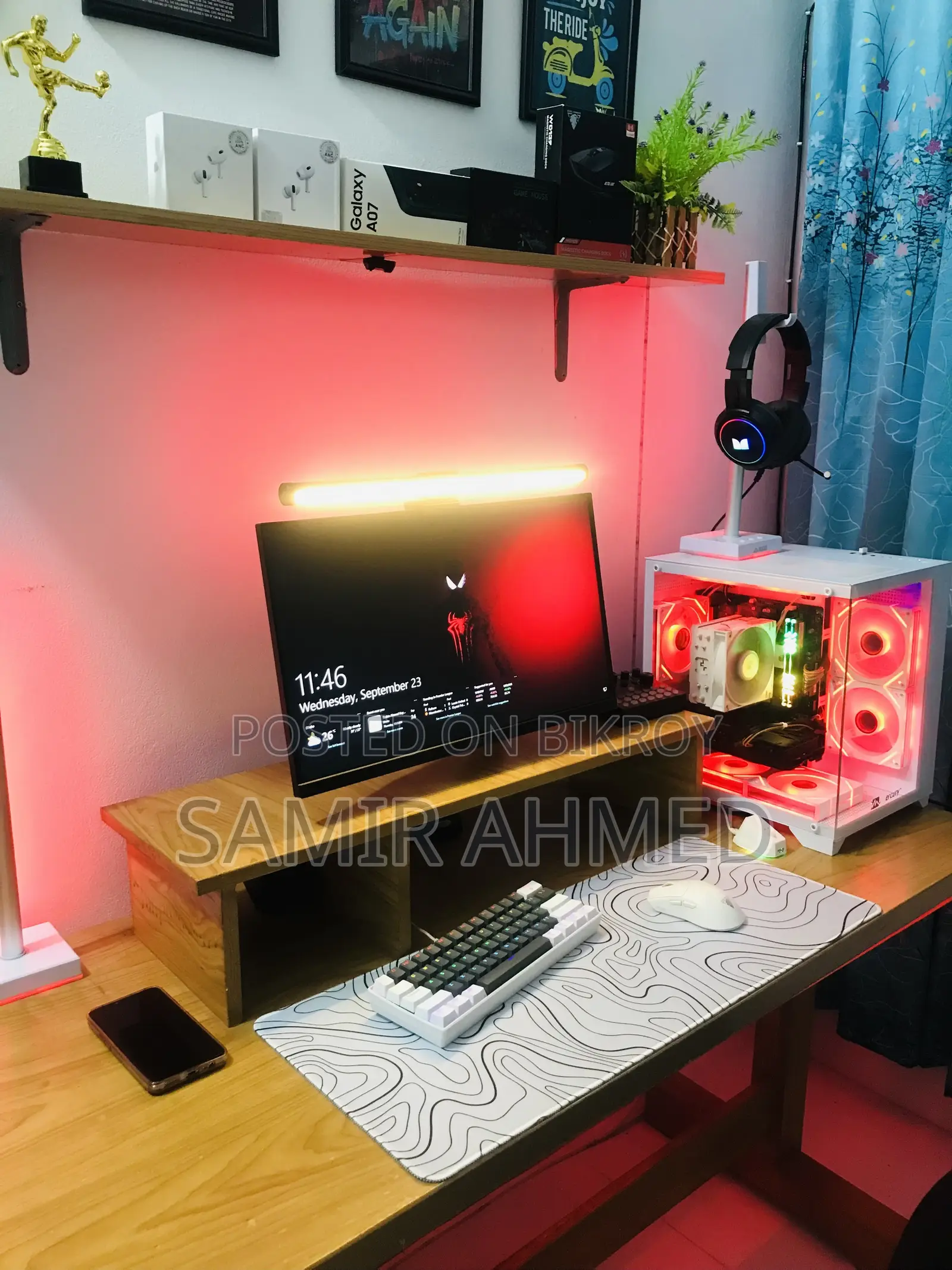 New Desktop Computer 16GB AMD Ryzen SSD 256GB