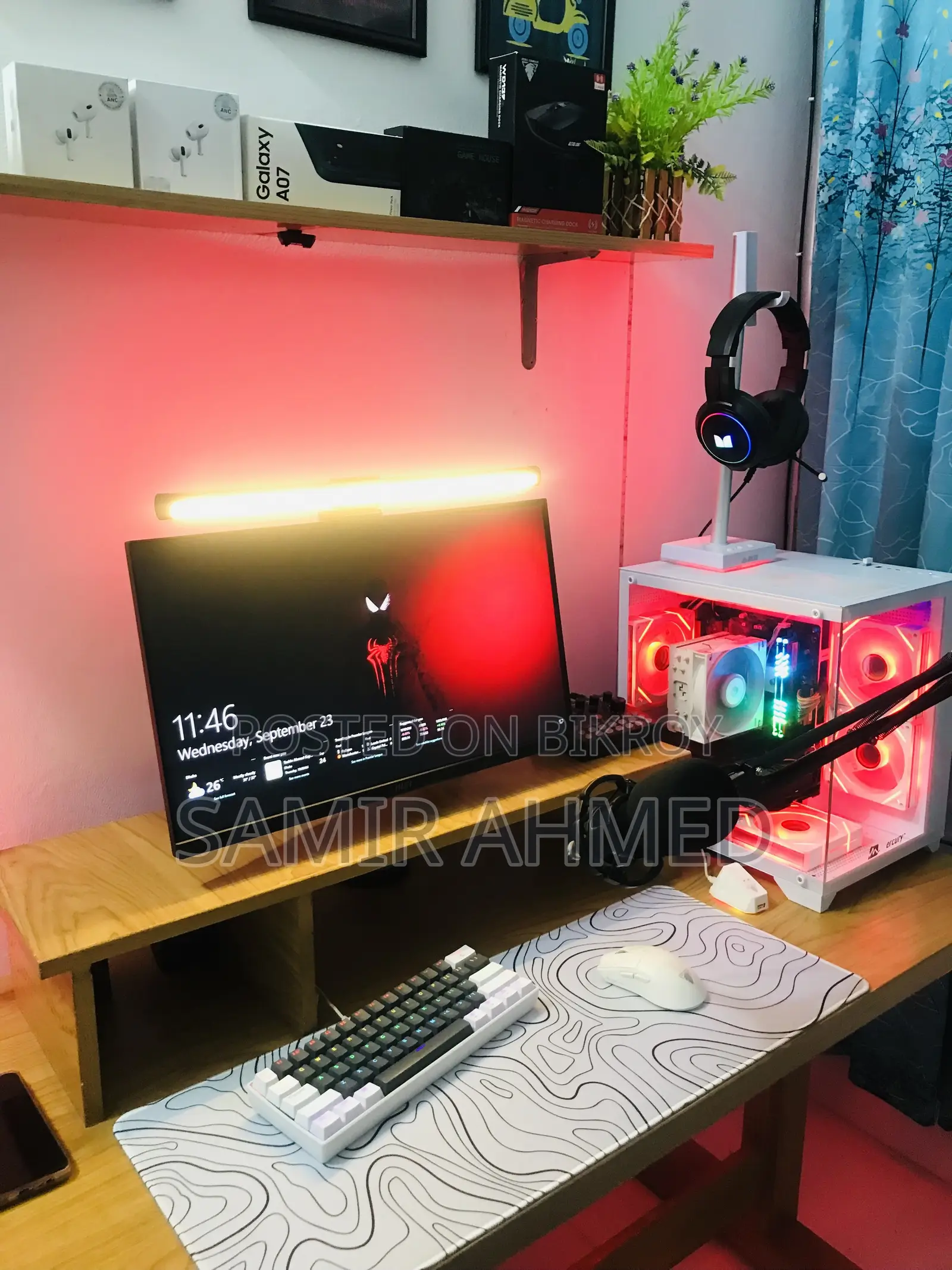 New Desktop Computer 16GB AMD Ryzen SSD 256GB
