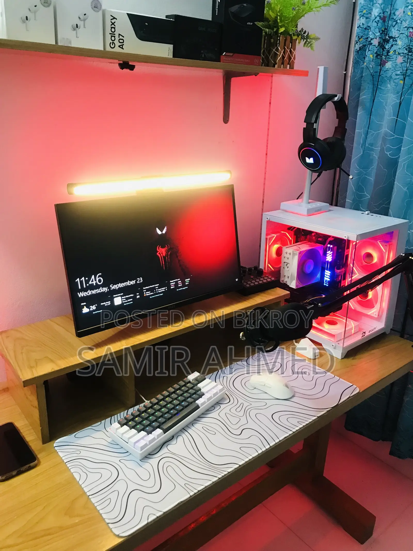 New Desktop Computer 16GB AMD Ryzen SSD 256GB