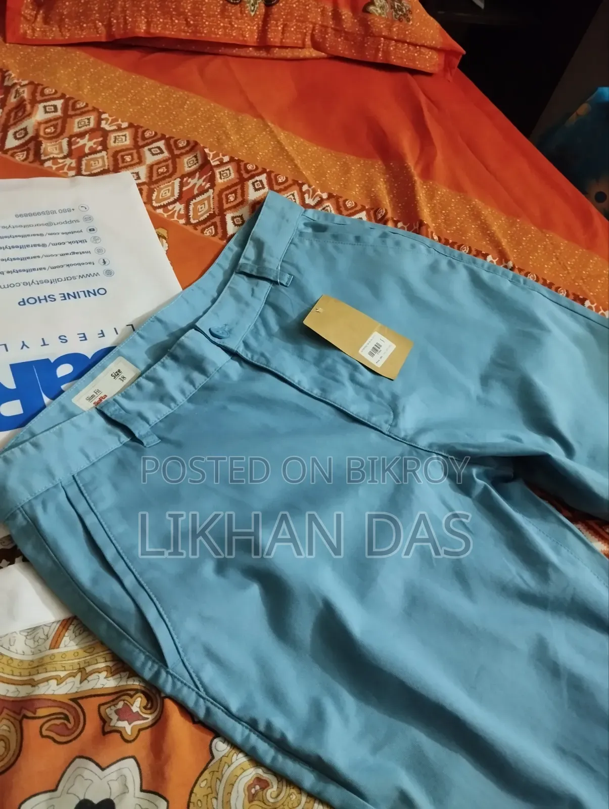 আসল SARA টুইল প্যান্ট