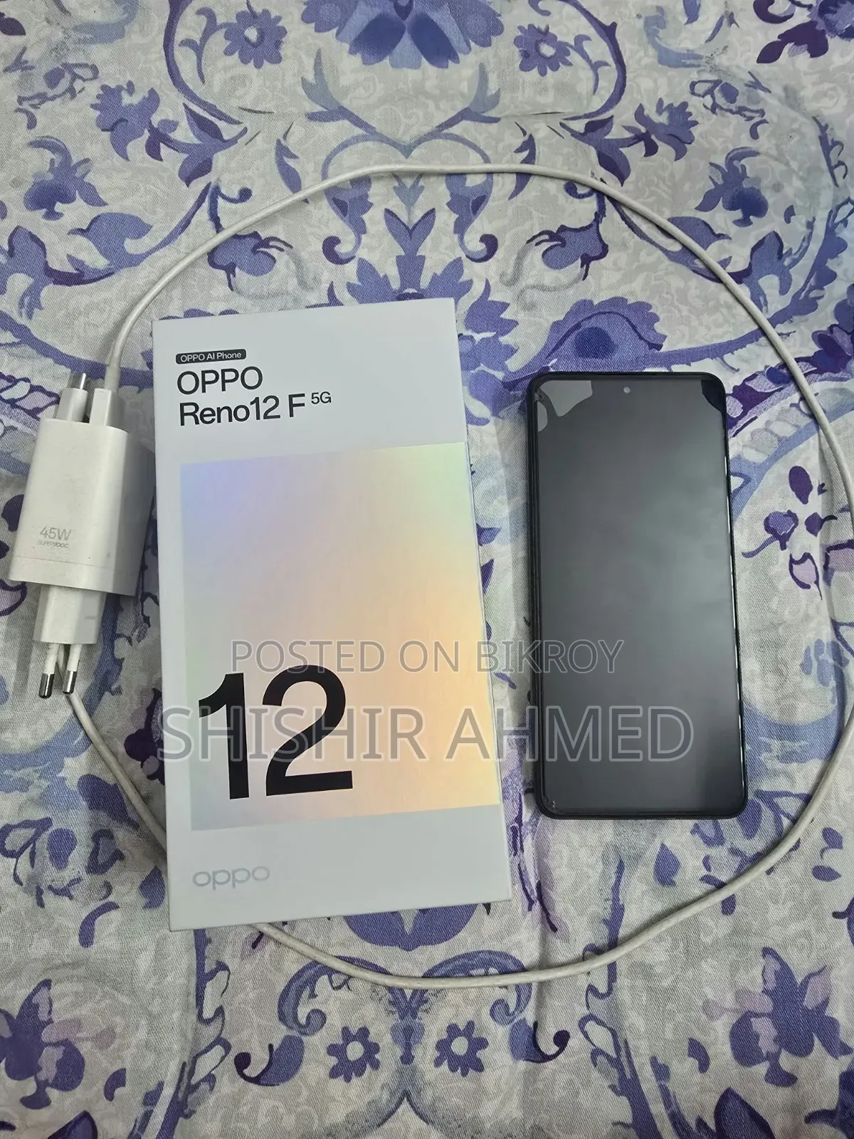 New Oppo Reno 12 5G 256 GB Blue