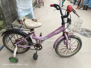 ১৬" সাইকেল ৫ থেকে ৭ বছর বাচ্চাদের জন্য ৩০০০৳