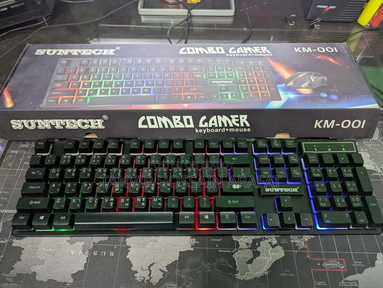 Keyboard SUNTECH RGB Lights