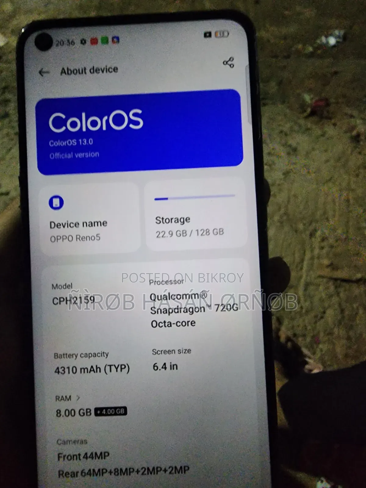 Oppo Reno 256 GB Black