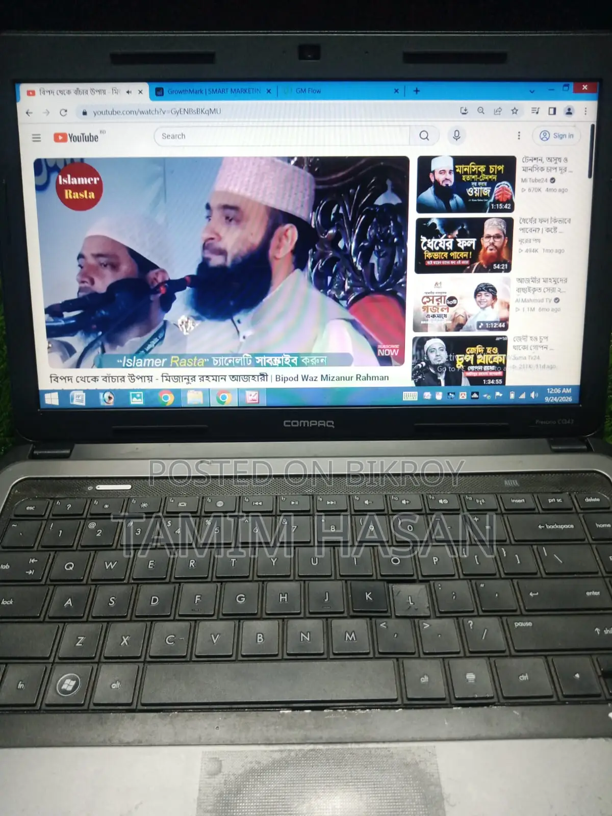 Laptop Compaq Presario CQ43 8GB Intel Celeron HDD 320GB