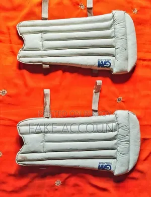 2 pairs of cricket batting pads will be sold.