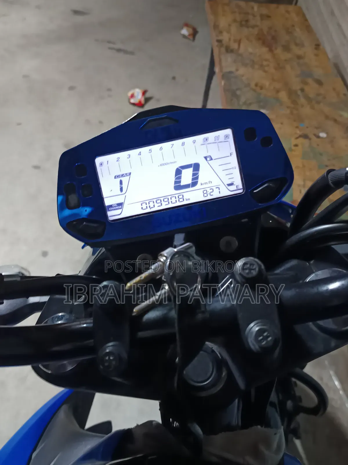 Suzuki Gixxer 2024 Blue