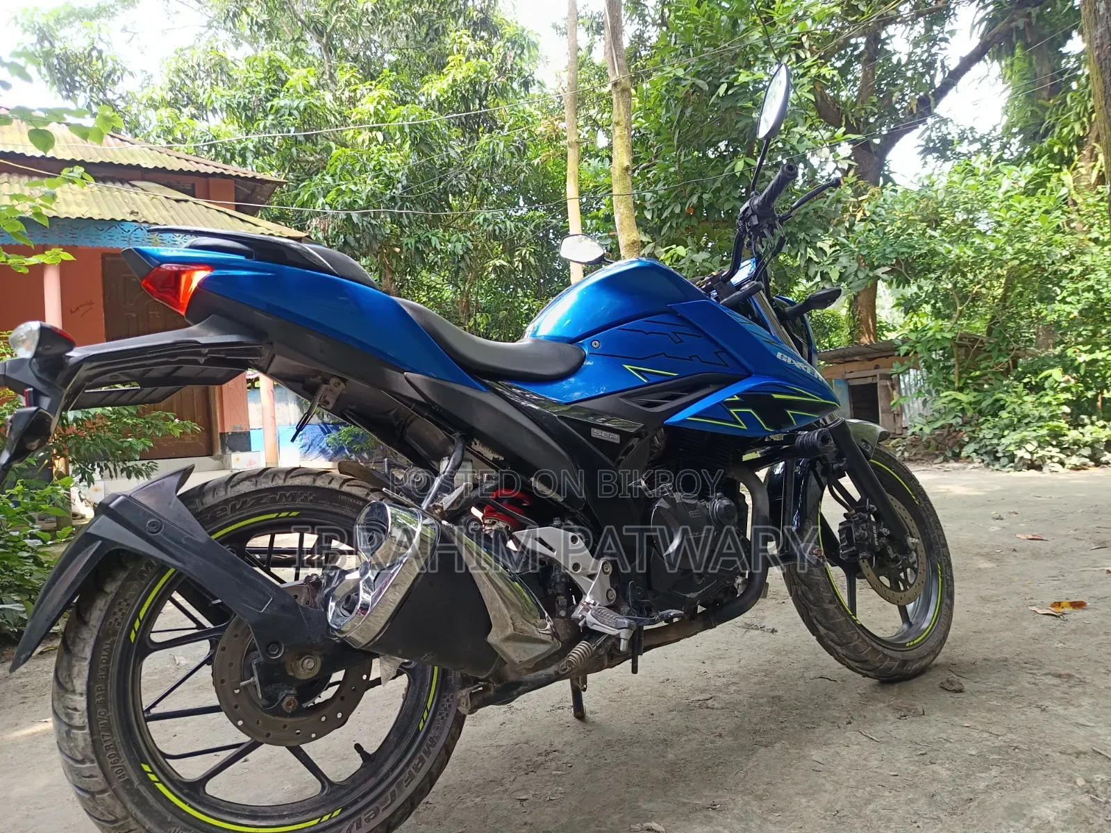 Suzuki Gixxer 2024 Blue