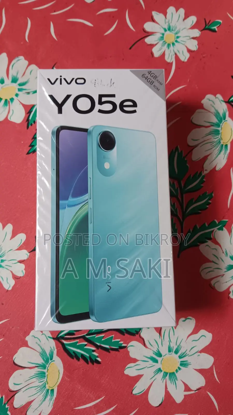 New Vivo Y05 64 GB Black