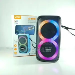 X-816 Dual Stereo RGB HiFi Wireless Bluetooth Speaker