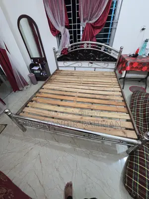 Steel Bed (King Size-7'x 6')