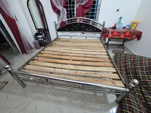 Steel Bed (King Size-7'x 6')