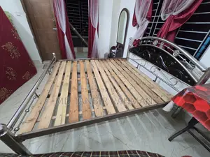 Steel Bed (King Size-7'x 6')