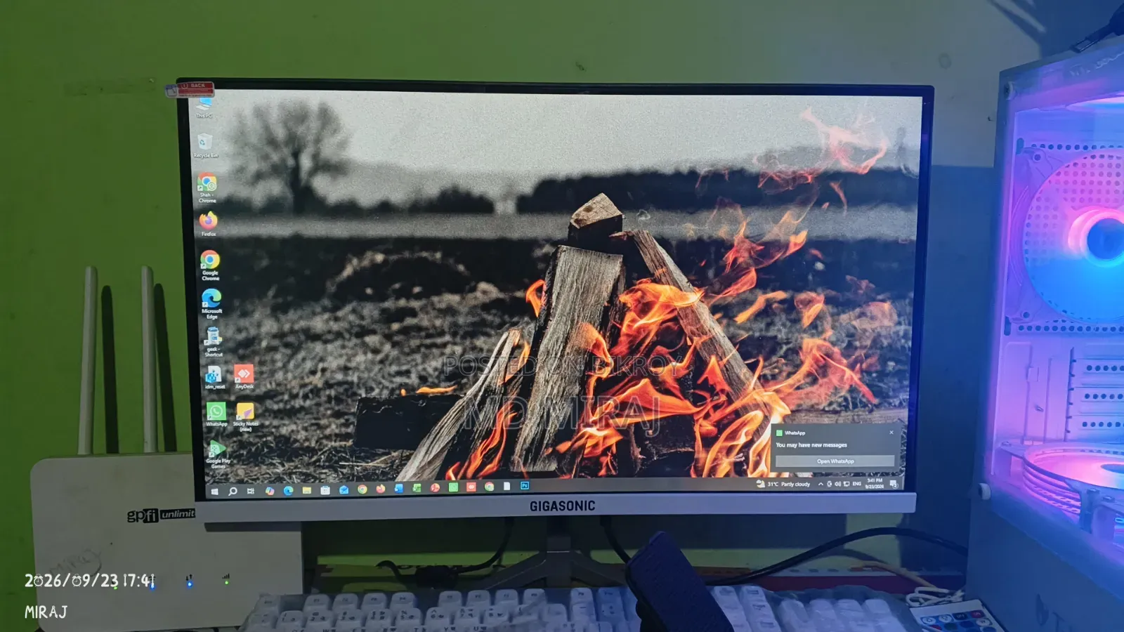 New Desktop Computer 8GB Intel Core i5 SSD 128GB