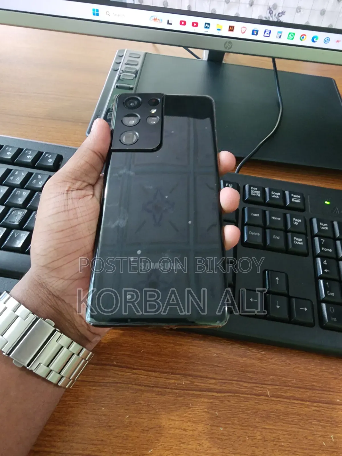 Samsung Galaxy S21 Ultra 5G 256 GB Black