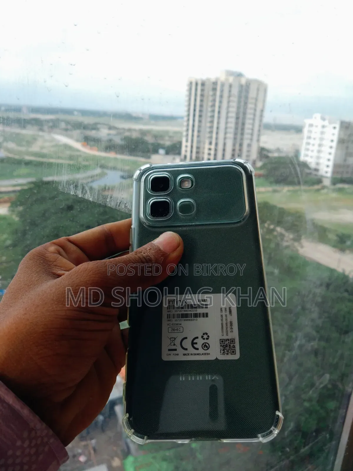Infinix Note Edge 256 GB Green