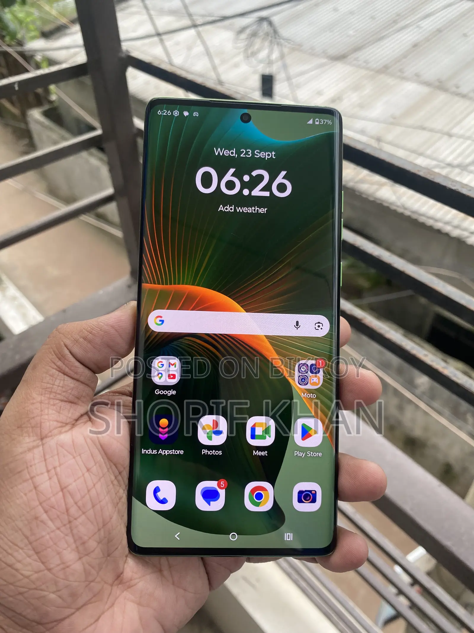 Motorola Edge 50 Fusion 256 GB Green