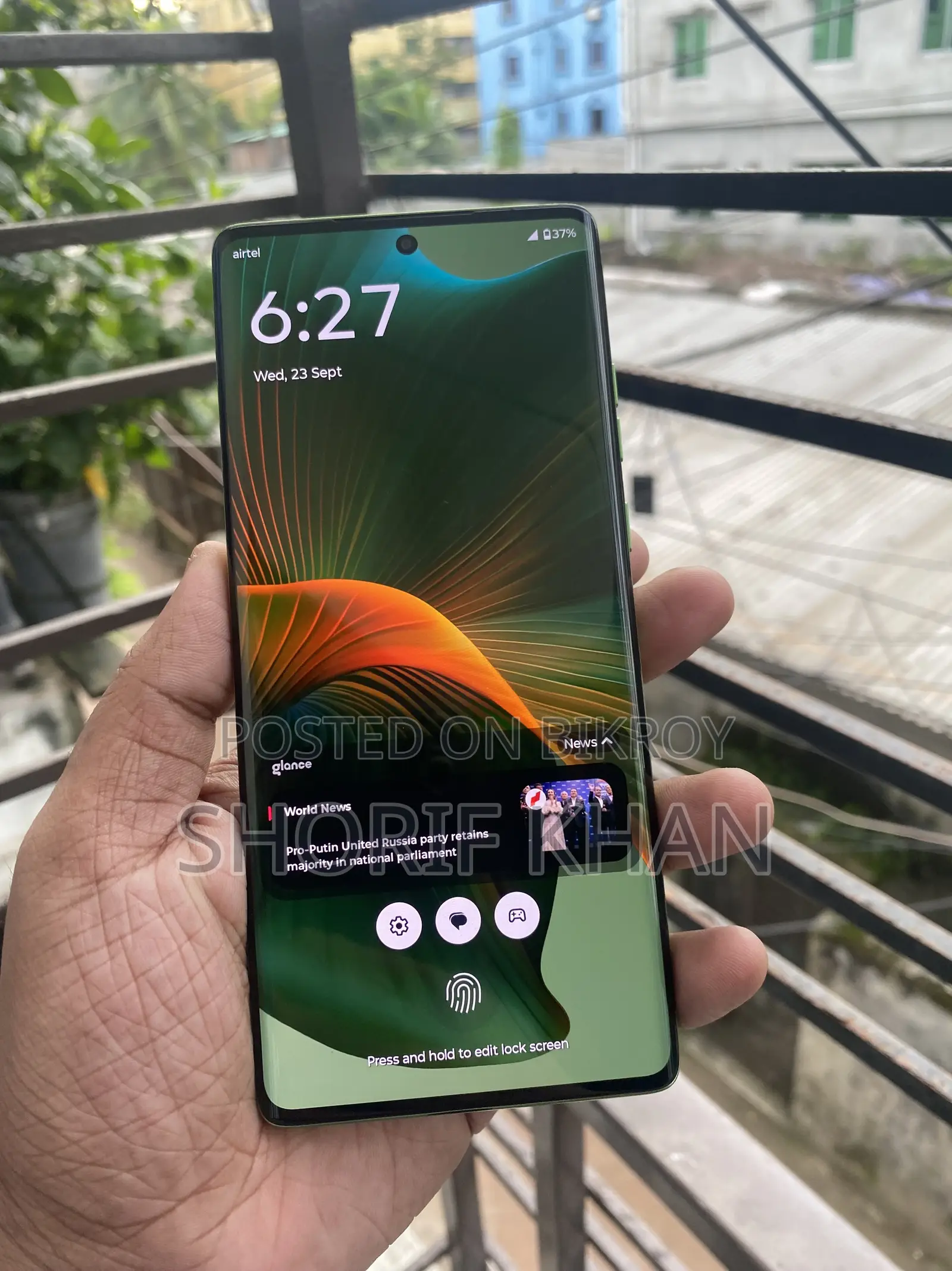Motorola Edge 50 Fusion 256 GB Green
