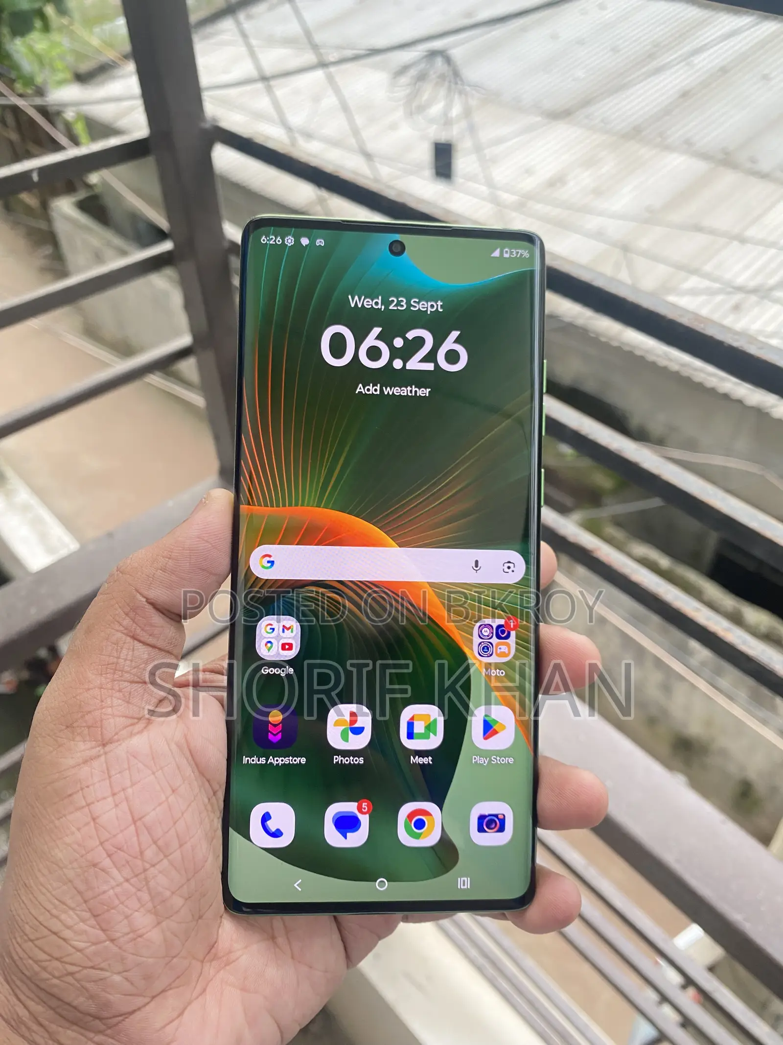 Motorola Edge 50 Fusion 256 GB Green