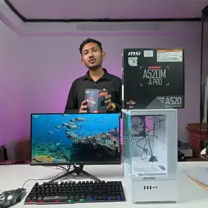New Desktop Computer MSI model 8GB AMD Ryzen 5 SSD 256GB
