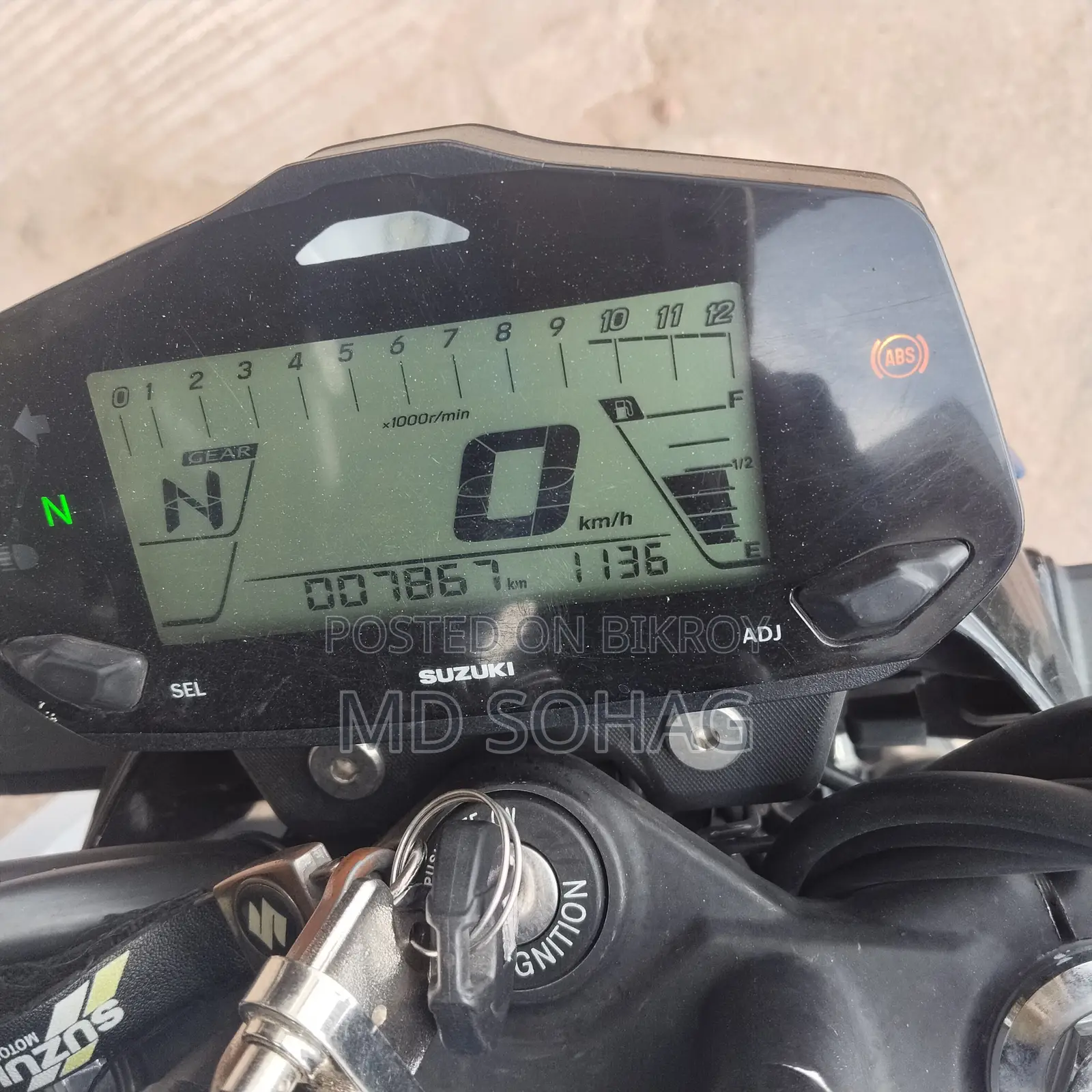 Suzuki Gixxer 2025 Blue