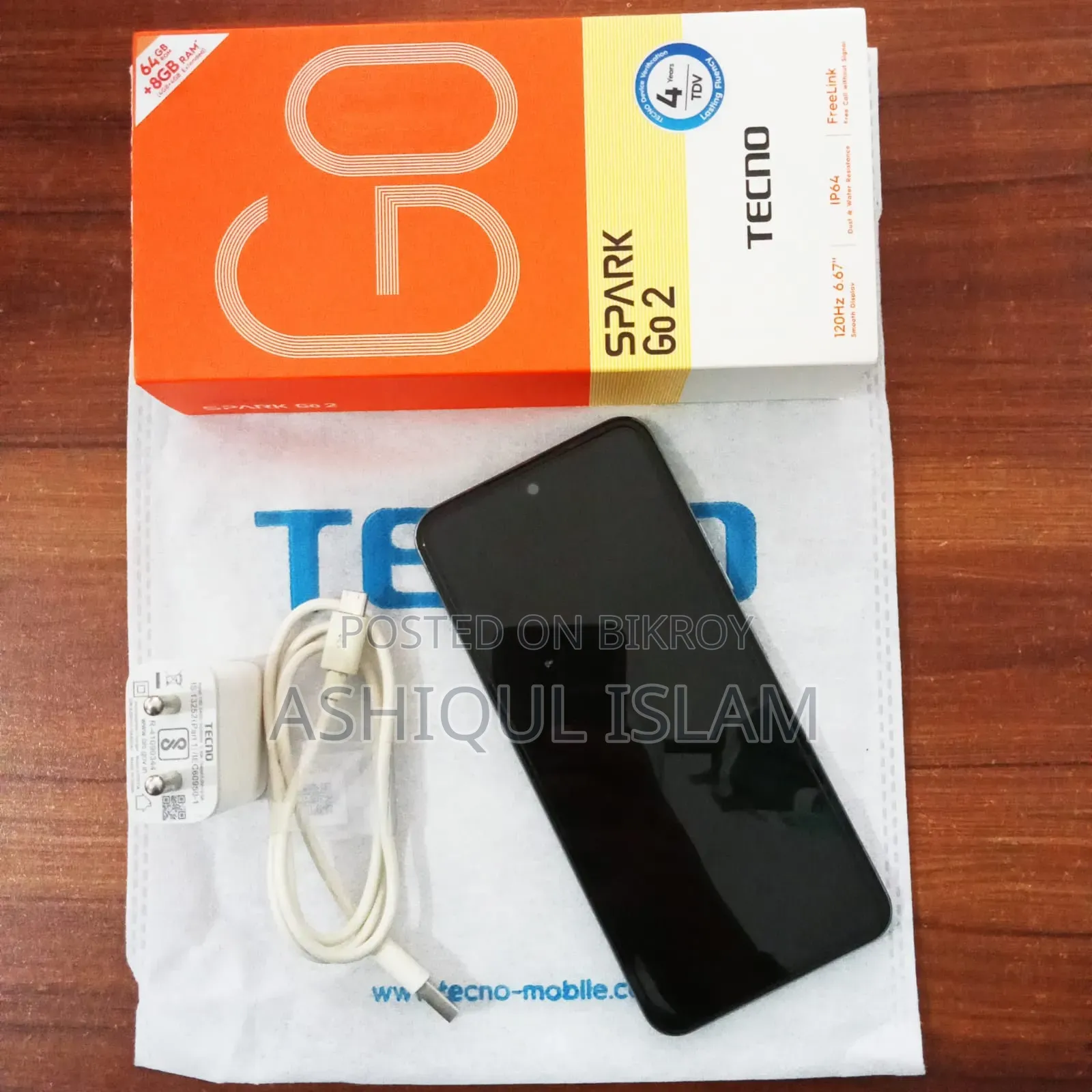 Tecno Spark Go 64 GB White