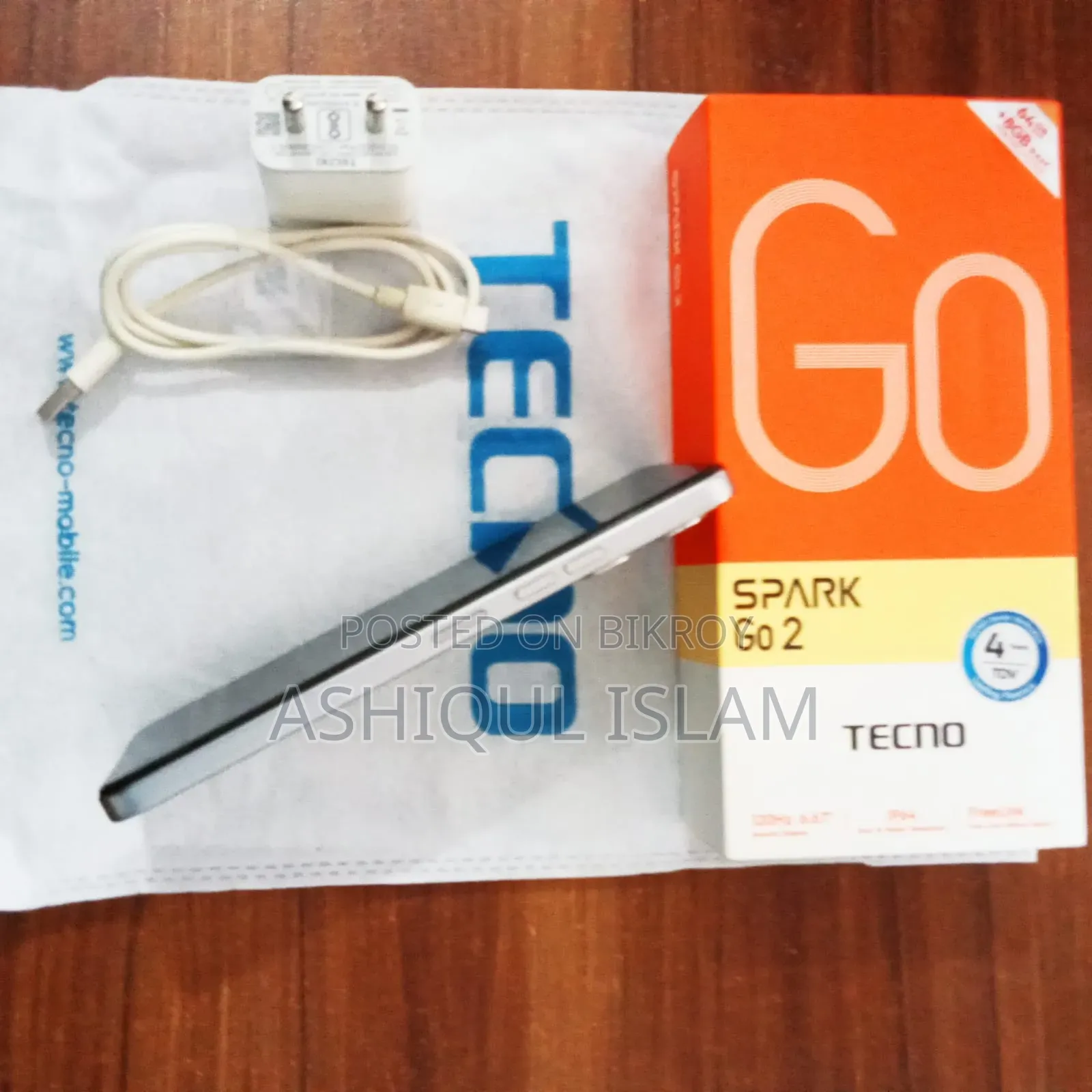 Tecno Spark Go 64 GB White