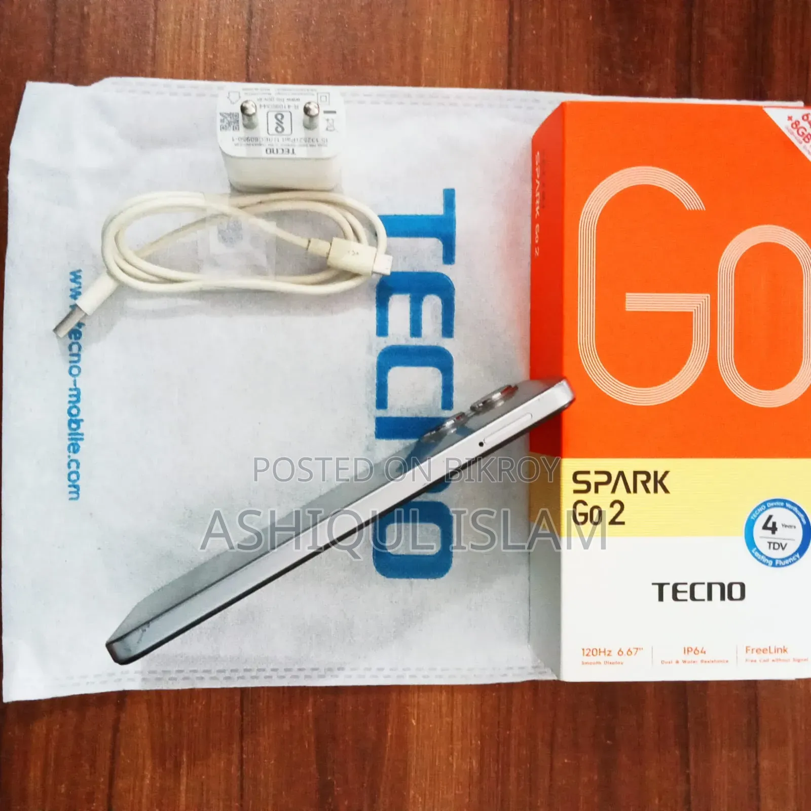 Tecno Spark Go 64 GB White