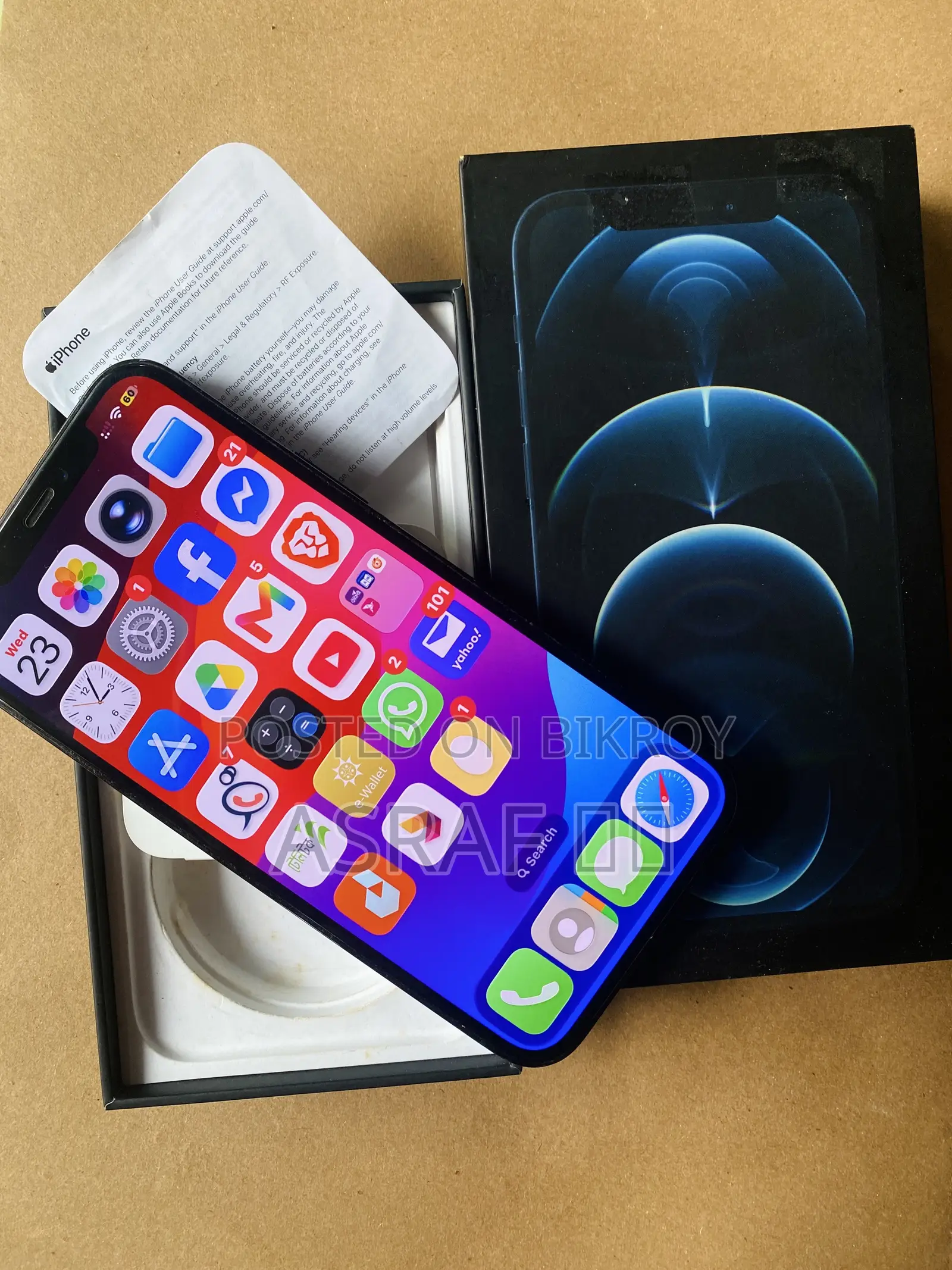 New Apple iPhone 12 Pro 128 GB Blue