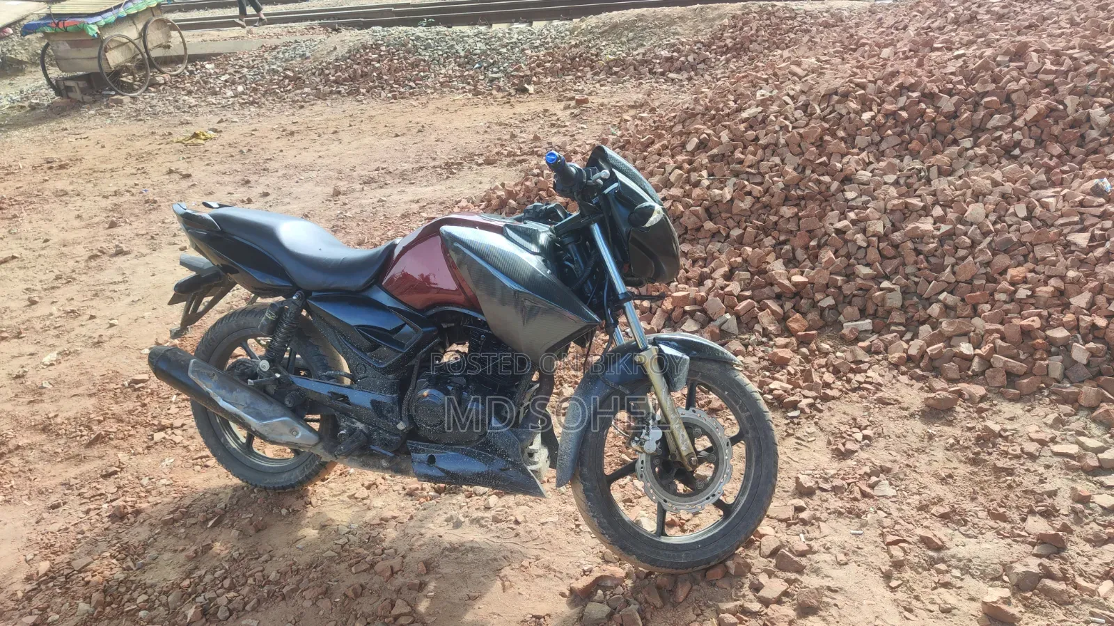TVS Apache 180 RTR 2012 Green