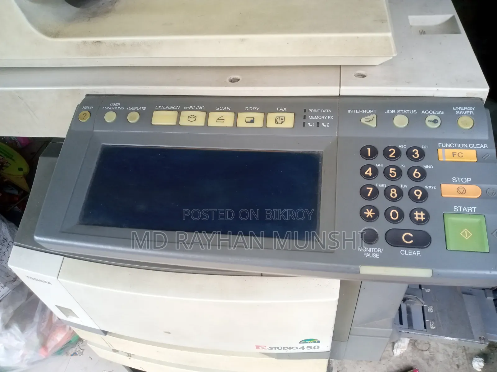 Toshiba Photocopier Scanner Printer
