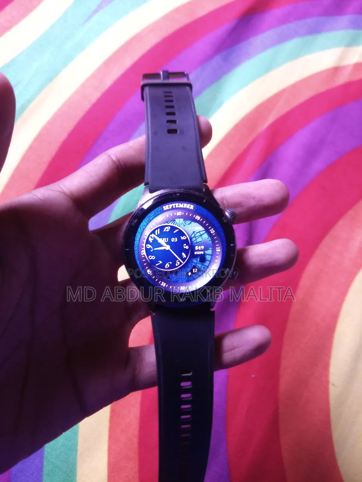 QCY Active GT Smart Watch with 3ATM Water Resistance
