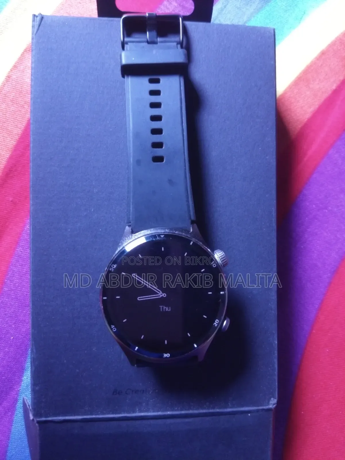 QCY Active GT Smart Watch with 3ATM Water Resistance