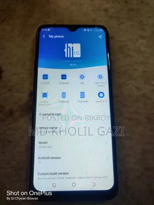 Tecno Spark 6 Air 32 GB Blue