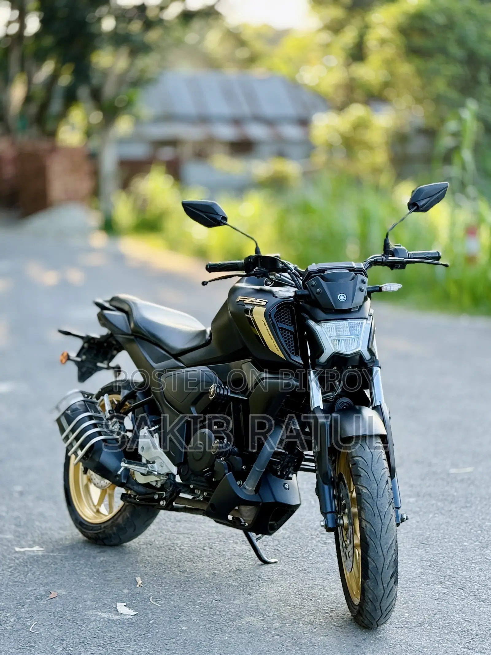 Yamaha FZS V4 2025 Black