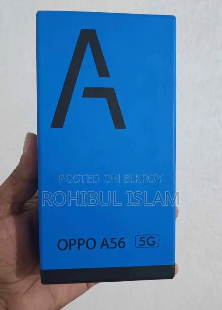 অপ্পো এ৫৬ ৫জি ২৫৬ জিবি কালো