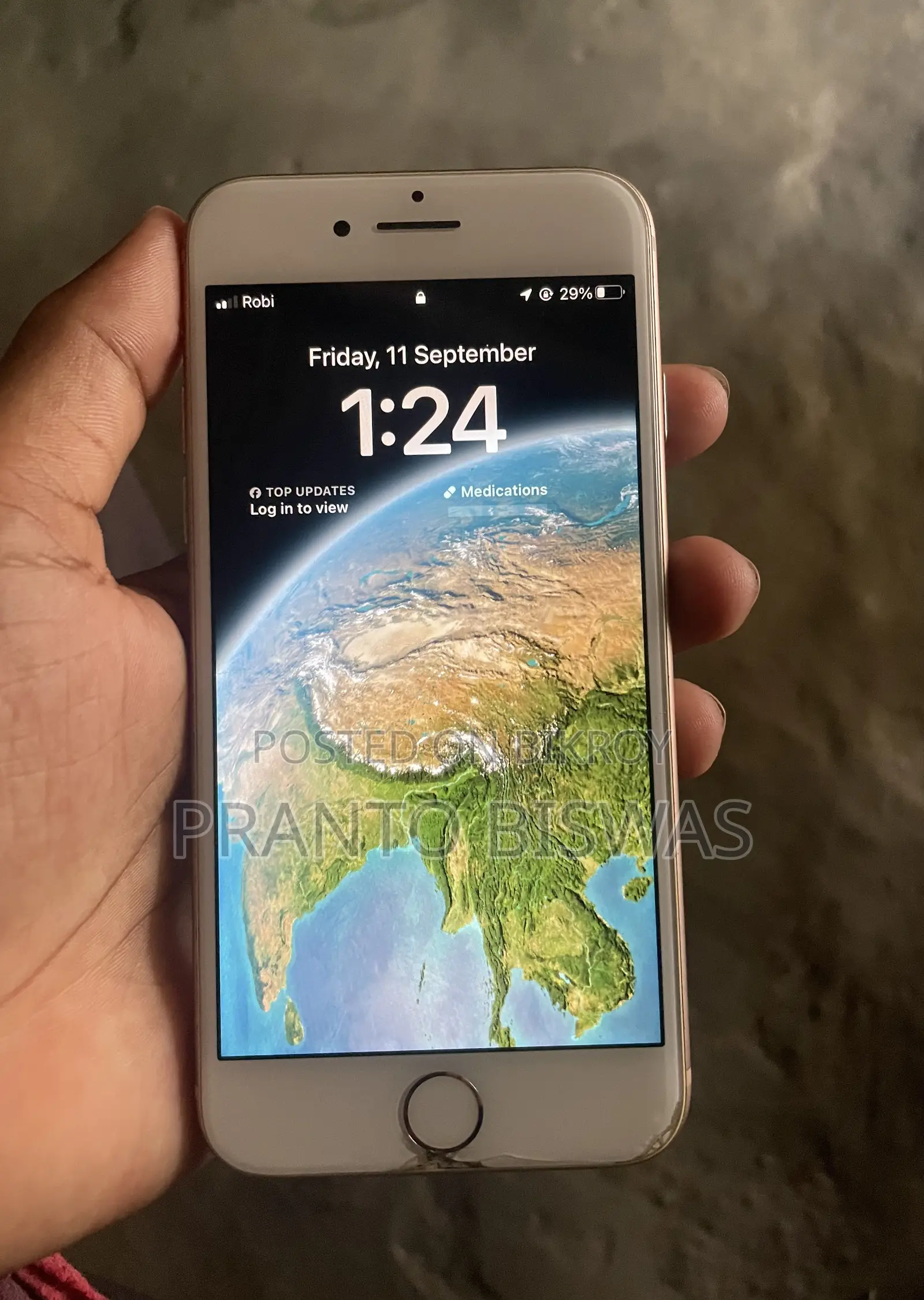 অ্যাপল আইফোন ৮ ৬৪ জিবি রোজ গোল্ড