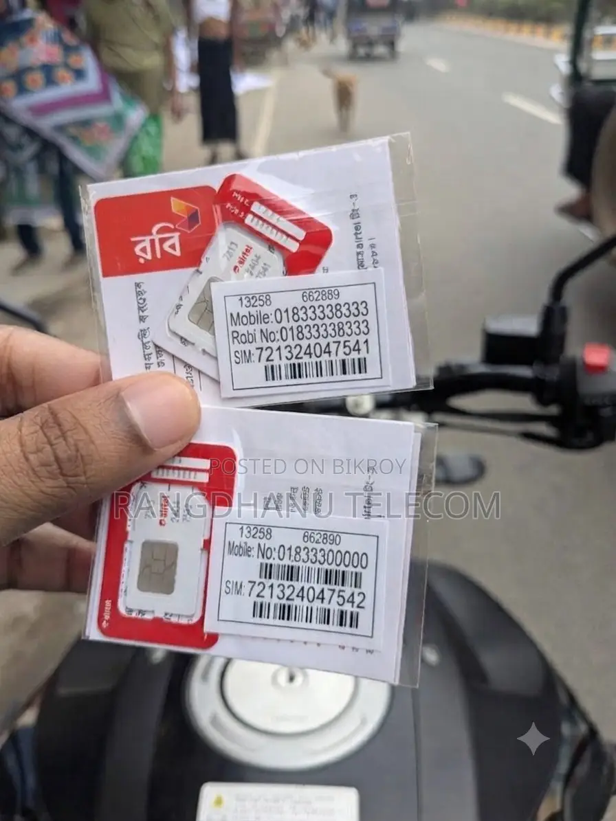 Robi Vip Sim Sale X333
