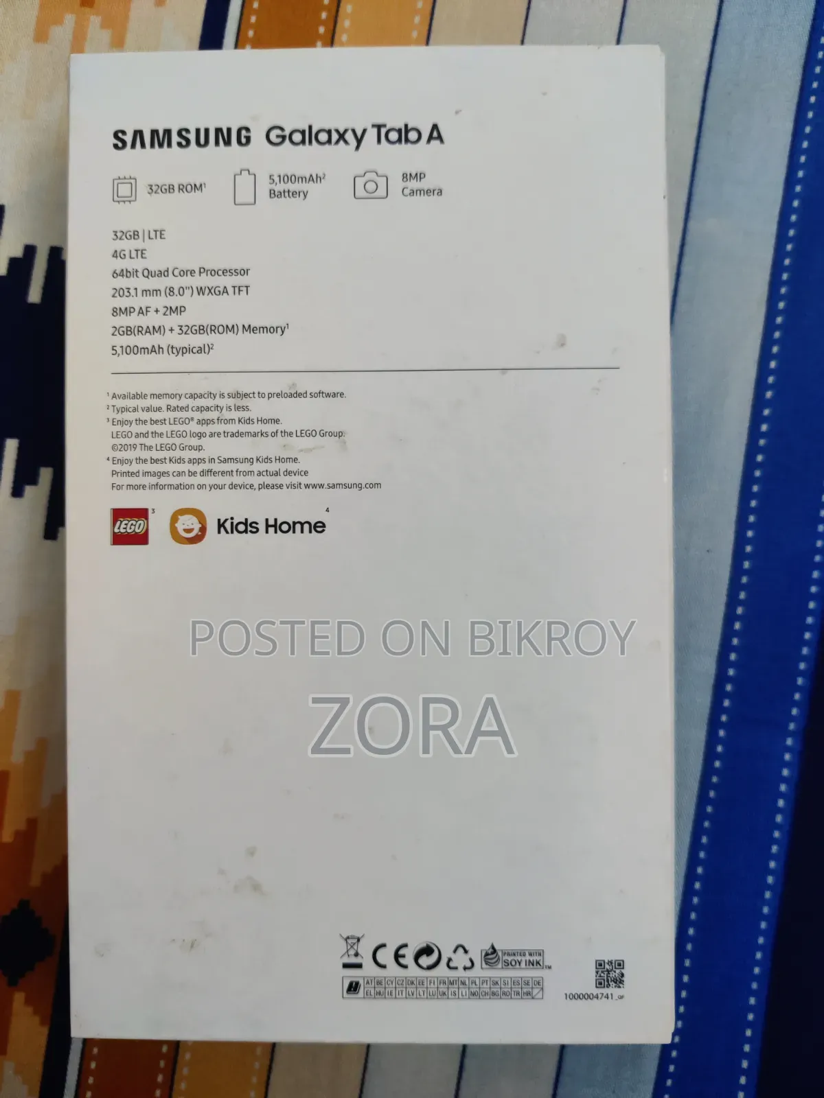 Samsung Galaxy Tab A 8.0 (2019) 32 GB Black