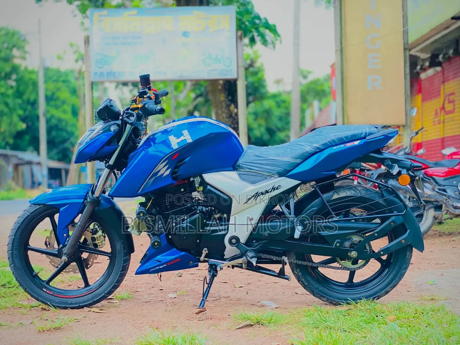 TVS Apache RTR 160 4V 2022 Blue