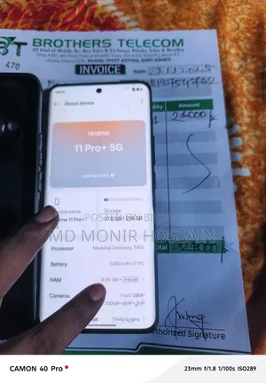 Realme 11 Pro+ 256 GB Black