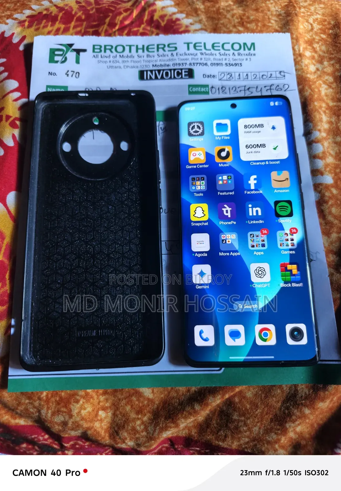 Realme 11 Pro+ 256 GB Black