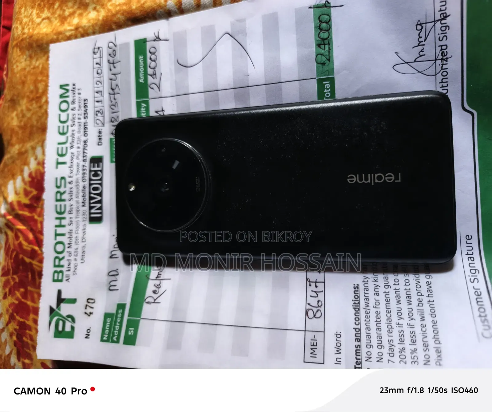 Realme 11 Pro+ 256 GB Black