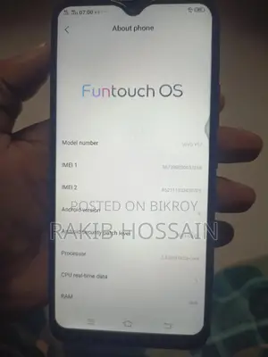 New Vivo Y17 256 GB Blue