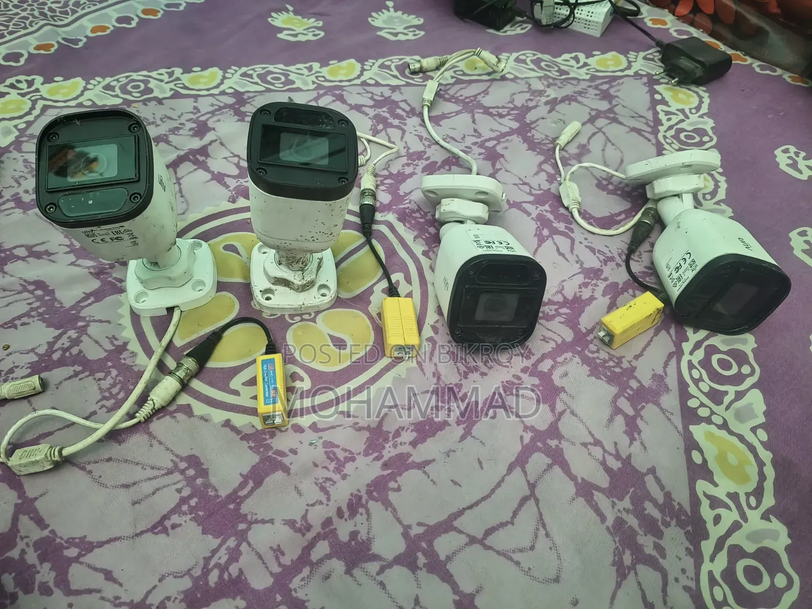 সিসি ক্যামেরা ফুল সেটআপ বিক্রি হবে (মনিটর ছাড়া)