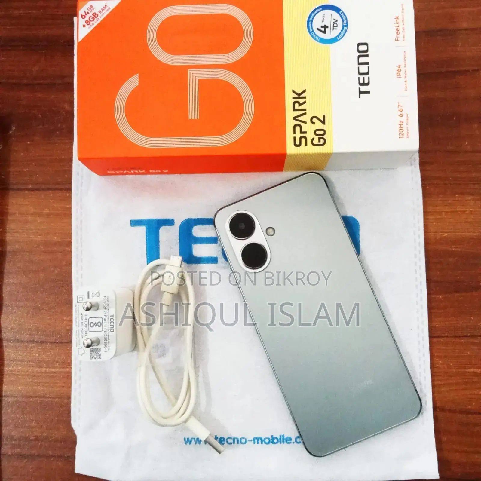Tecno Spark Go 64 GB White